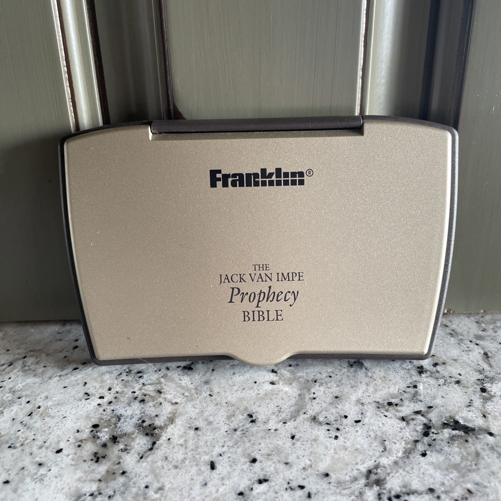 Franklin Jack Van Impe Prophecy Bible JVI-1450 Electronic Handheld Tested Works